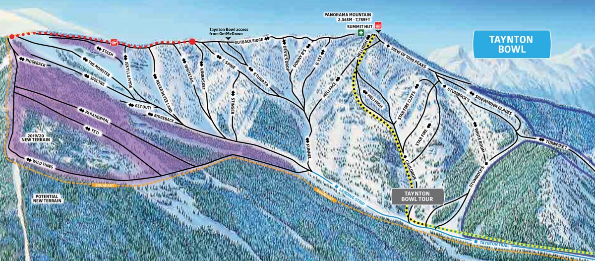 New terrain opening this season